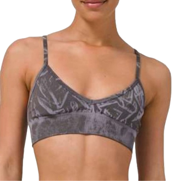 lululemon athletica Other - Lululemon Ebb To Street Bra Stone Wash Graphite Size 10